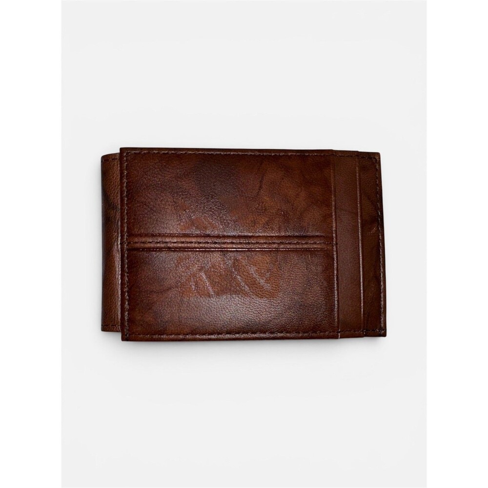 Vintage Leather Strong Magnetic Slim Wallet